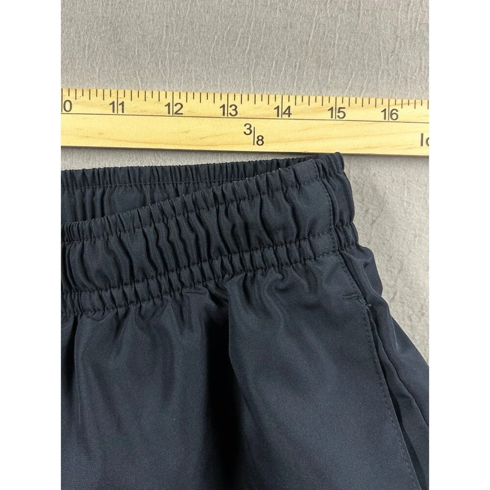 Vintage Y2K Nike Men's Windbreaker Navy Blue Athletic Track Pants